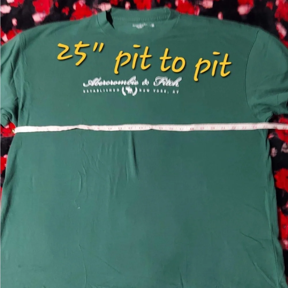 Abercrombie and Fitch Logo Tee size XXL NWT